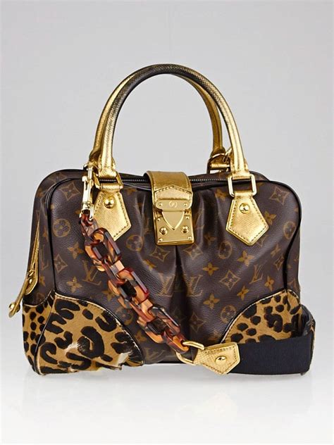 louis vuitton limited edition monogram leopard adele bag|Louis Vuitton Limited Edition Monogram Leopard Adele Bag.